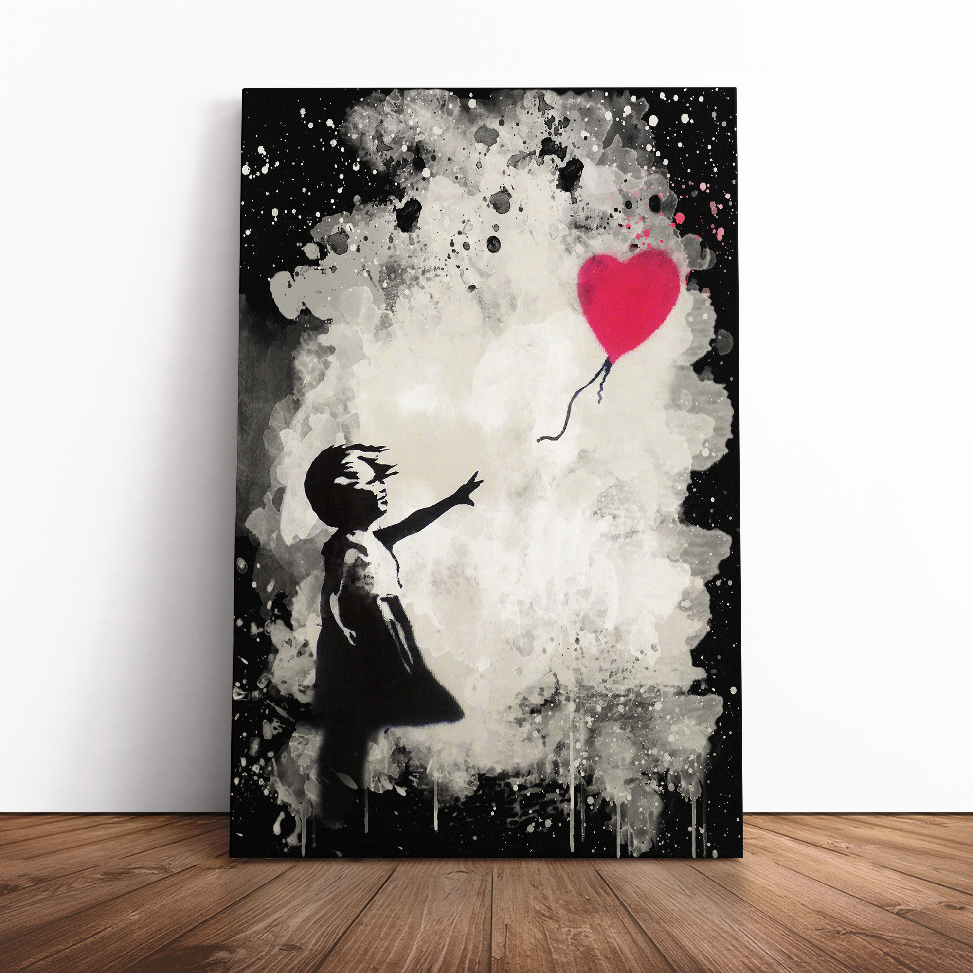 バンクシー ガールズ ウィズ バルーン リトグラフ　BANKSY 限定10枚】Girl with Balloon / バンクシー | POP ART BANANAS